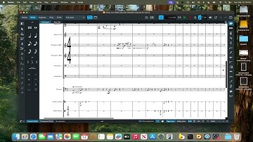 brief demo: score in Dorico and NotePerformer playback