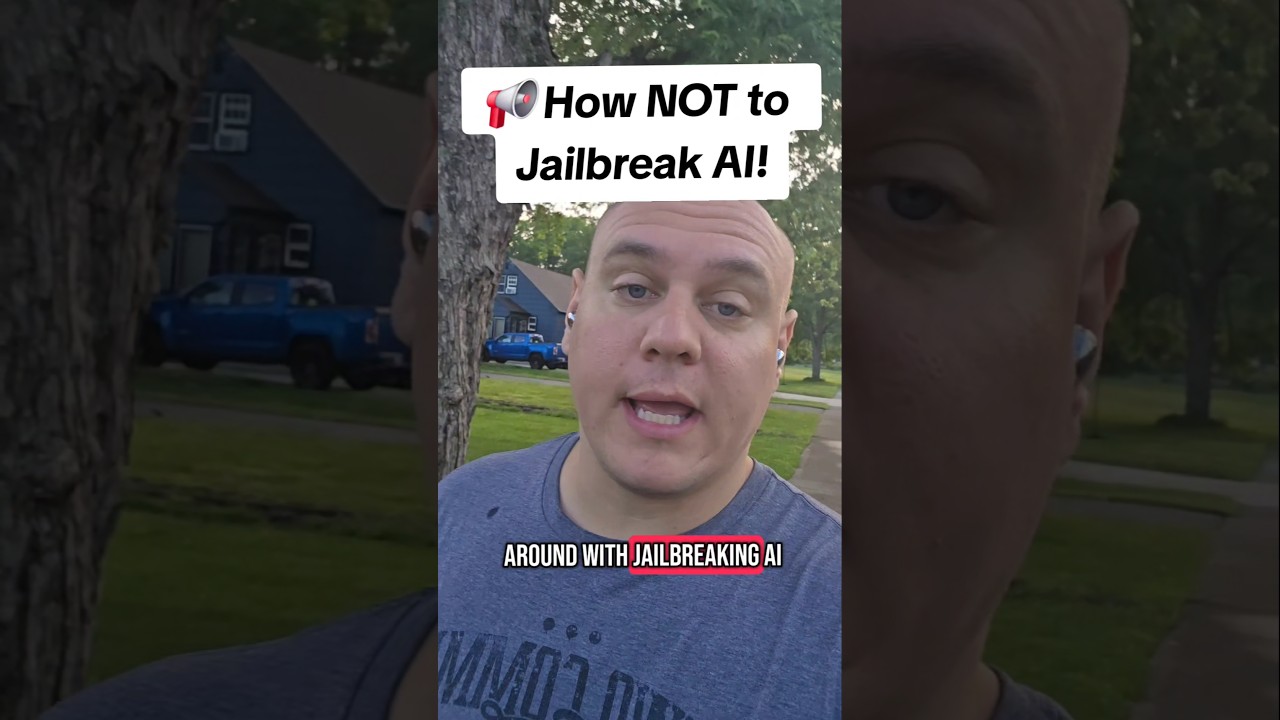 📢 How NOT to Jailbreak AI!