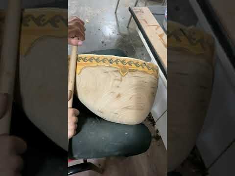 Bağlama yapımı ( gövde işlemesi sarma işlemi)