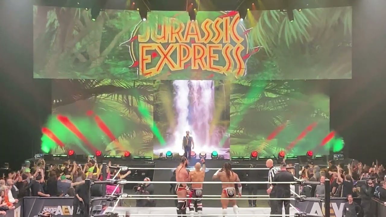 Jungle Jack Perry’s entrance - AEW Dynamite (Tulsa, Oklahoma - 01/07/26)