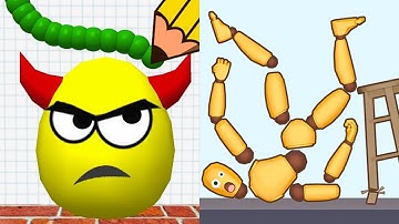 Draw To Smash VS Ragdoll Break || BrainStorm Walkthrough || Max Gameplay || EP157