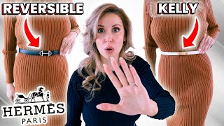 DON&#39;T BUY! Watch This First: HERMES Reversible vs Kelly Belt