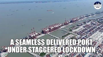 Shanghai Port in operation 7/24 under staggered lockdown delivers smooth delivery