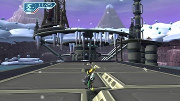 Ratchet & Clank 2: Going Commando 100% Walkthrough Part 11 - Frozen Base, Planet Siberius
