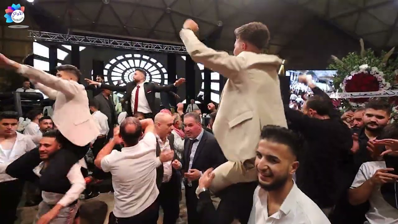 حفل زفاف العريس ابراهيم نجل السيد ذياد اليوسف افراح اهالي دارة عزة جزء 4