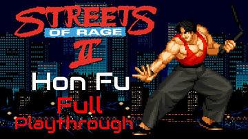 Streets of Rage (Hon Fu) Full Playthrough