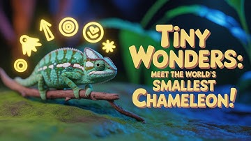 The World’s Smallest Chameleon: Tiny Reptile Wonders Unveiled!