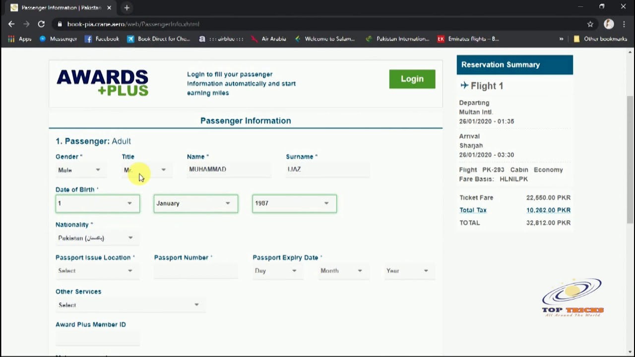 pia travel agent login