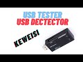 COMO USAR USB TESTER KEWEISI