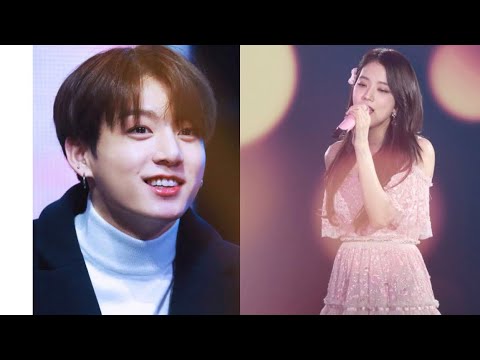 Bts Jungkook's reaction to Blackpink Jisoo