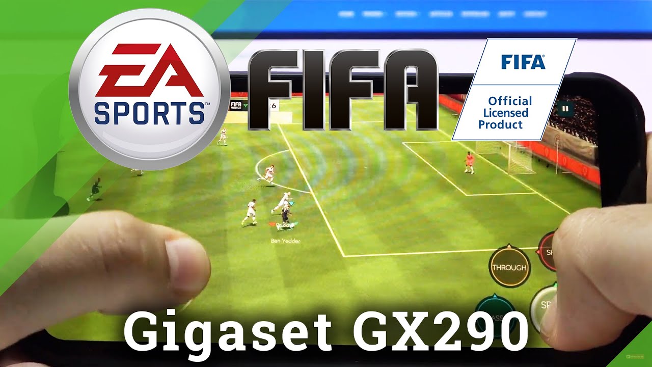 How to Play FIFA Mobile on Gigaset GX290 - Soccer Mobile - YouTube