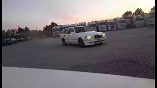 easy drift in mercedes w202 c250TD 2023.08.13 part3 Miccuellinosvikç