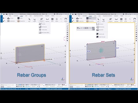 Introduction to Rebar Tools in Tekla Structures