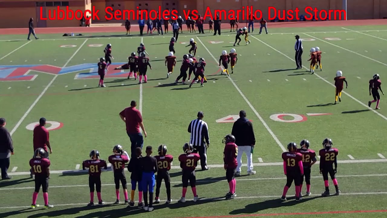 Lubbock Seminoles vs Amarillo Dust Storm (9yr old) - YouTube