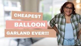 Create the Cheapest Fastest Balloon Garland EVER!  | Sempertex balloons  |  Braiding Method