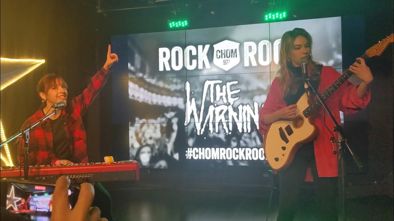 The warning money acoustic version chom 977 mtl thewarningrockband