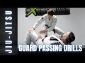 Advanced jiujitsu  guard passing partner drills