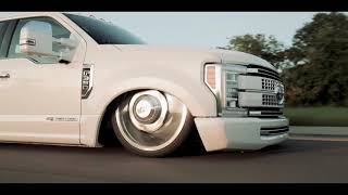 Precious Metal 2017 Ford F-350 Super Duty Dually bagged body dropped by Phat Phabz on Accuair