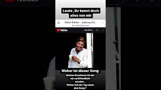 Thank you, our beloved Dieter Bohlen, for seeing this! Dieter Bohlen - Jealousie (AI Cover)