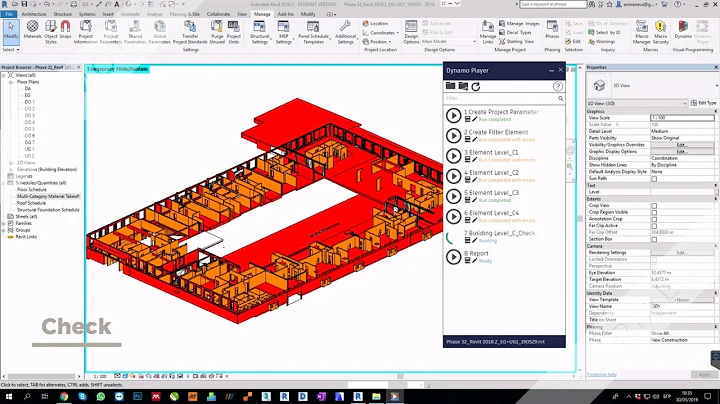 BIM and LCA: Dynamic BIM-based LCA with different LOD