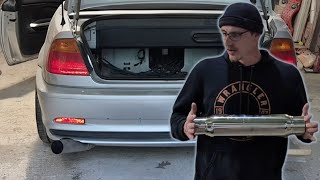 Ultimate E46 Exhaust Upgrade: Vibrant Resonator Install for INSANE Sound!