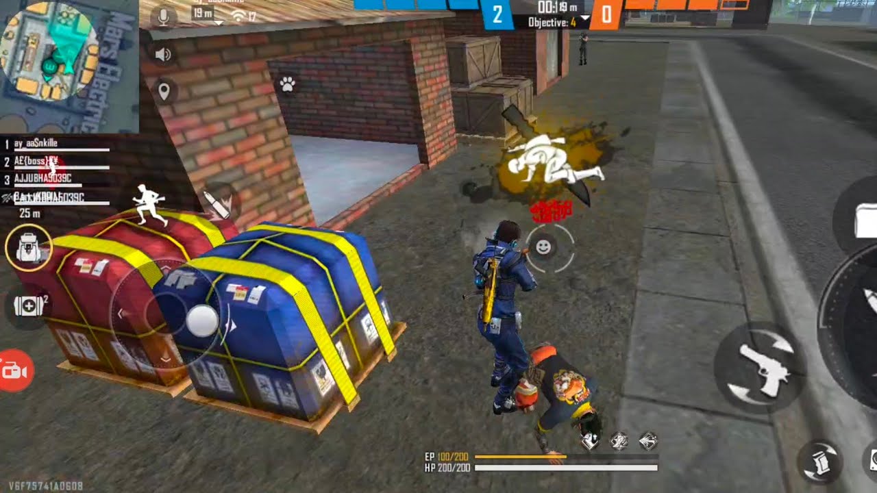 Free Fire op headshots with shadow Adnan Gamerz tow clash squad - YouTube