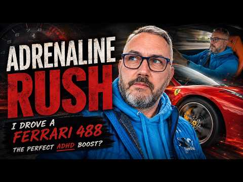 Gonzo's ADHD Diary | Did Adrenaline Boost My Dopamine? | Driving a Ferrari 488 | ADHD Awareness
