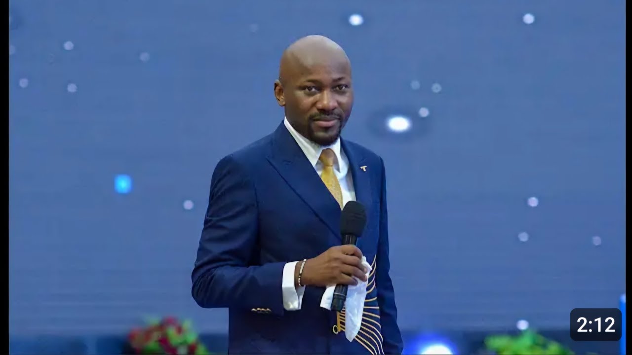 IF YOU MUST BREAK FORTH IN LIFE,  APOSTLE JOHNSON SULEMAN