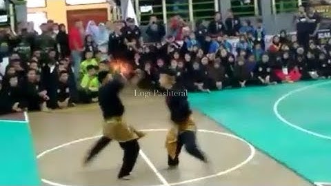 Duel Jurus PSHT Golok Api di Pembukaan Bekasi Terate Open 2019