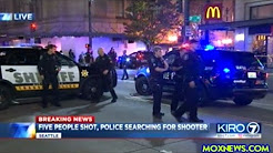 BREAKING! FIVE PEOPLE SHOT IN DOWN TOWN SEATTLE! SHOOTER STILL ON THE LOOSE!