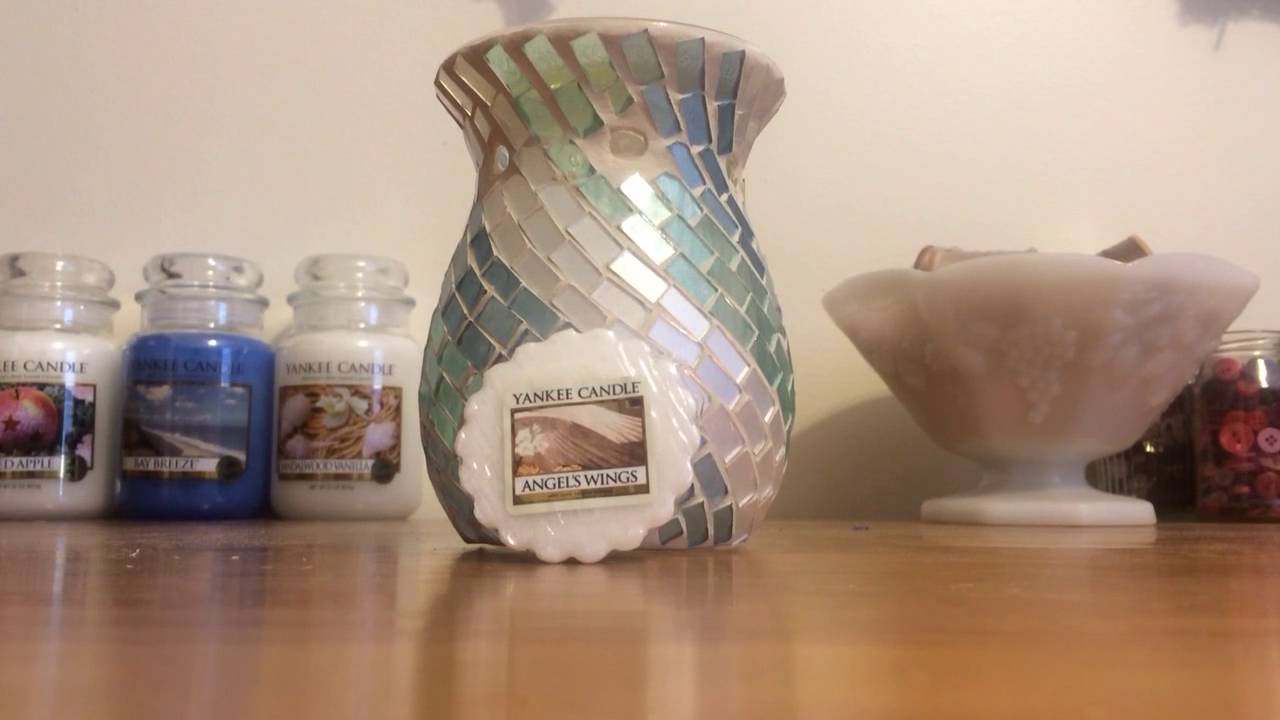 Angels Wings Tart Review Yankee Candle YouTube