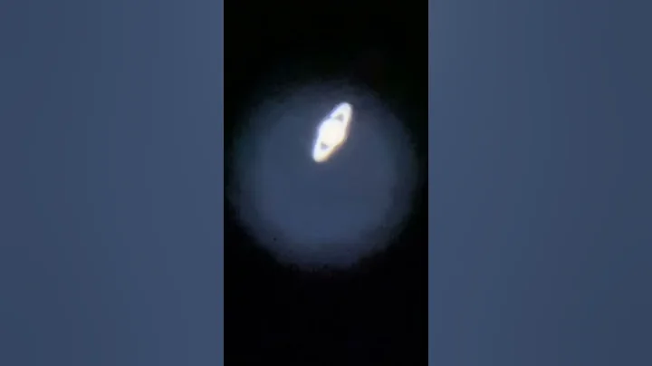 Live view of Saturn through my telescope #shorts #fyp - DayDayNews