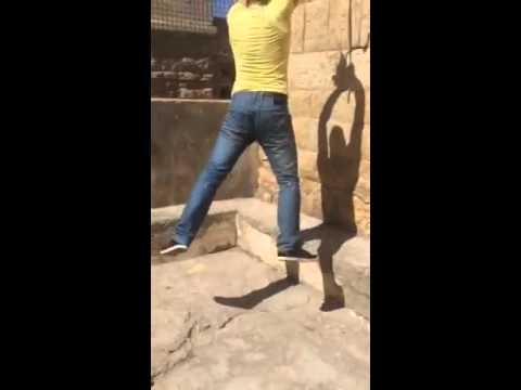 Ringing The Bell At Saint Elias Church In Lebanon