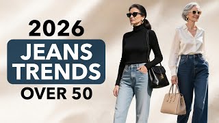 2026 Jeans Trends for Women Over 50 Most Flattering Elegant Styles