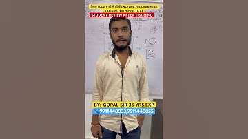 STUDENT HONEST REVIEW AFTER TRAINING #cnc #plc #machine #shorts #automobile #education