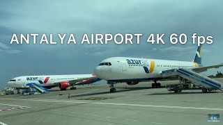 ANTALYA AIRPORT 4k 60 fps