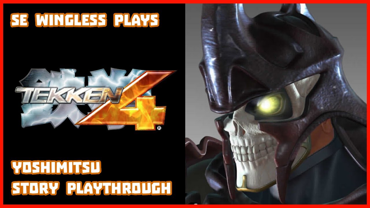 Tekken 4 (Playstation 2) Yoshimitsu Story Playthrough
