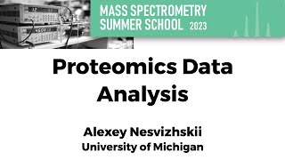 Proteomics Data Analysis