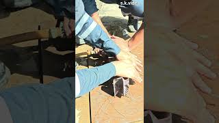 #Alstom rotor blade cooling hole testing kar rhe hai water se or bhi video dekhne ke liye follow kre