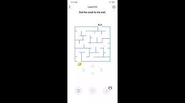 Easy Game Get the snail to the exit Level 223 #easygame