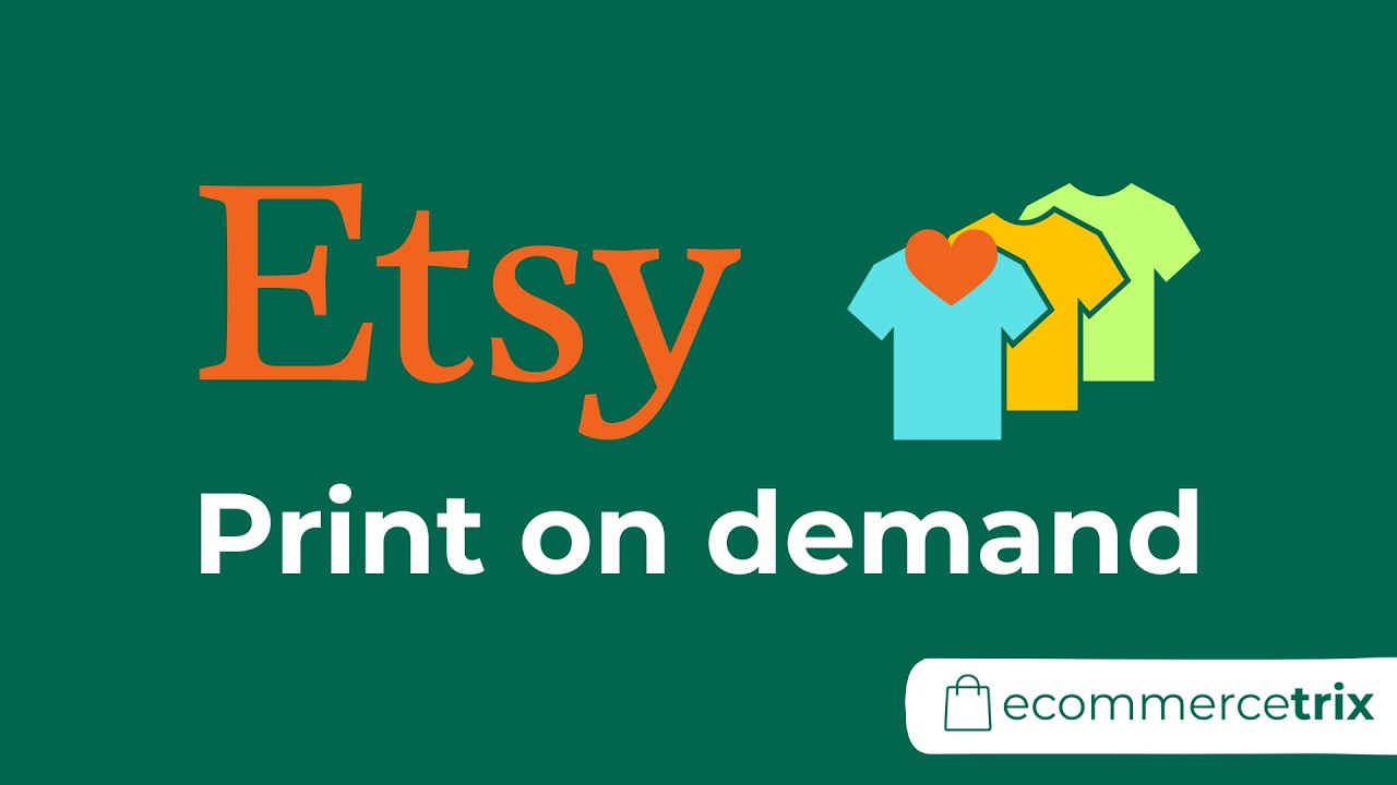 How to Start an Etsy Print on Demand Business - YouTube