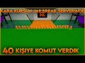 KaraKurşun Serverinde 40 Kişiye Komut Verdik #3