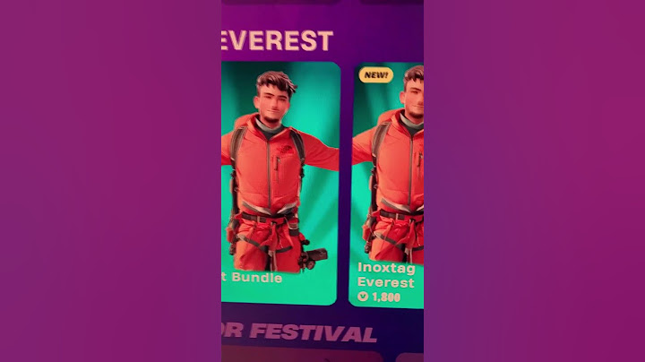 INOXTAG dans la boutique FORTNITE ? #Shorts