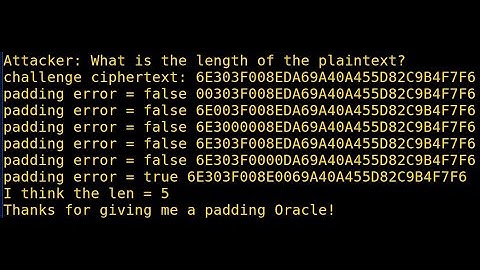 CTR Padding Oracle Attack - Part 2