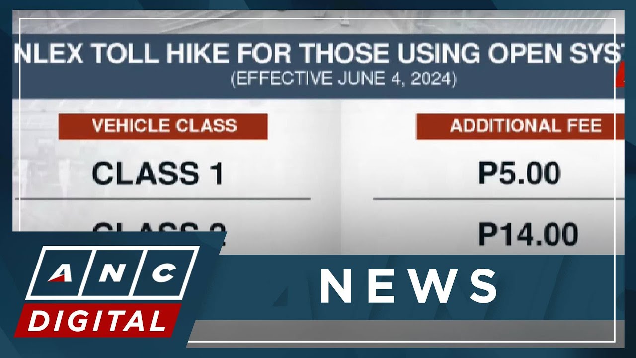 2nd-tranche-of-nlex-toll-hike-to-be-implemented-on-june-4-anc-youtube