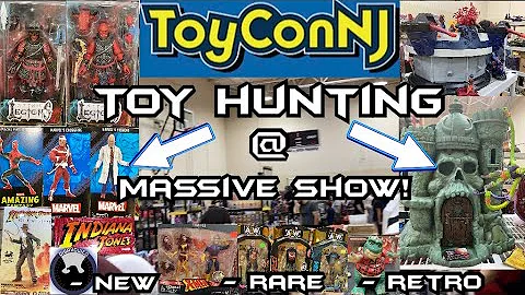 Toy Hunting TOYCONNJ MARVEL LEGENDS GI JOE CLASSIFIED STAR WARS WRESTLING NECA TMNT RETRO TOYS EP246