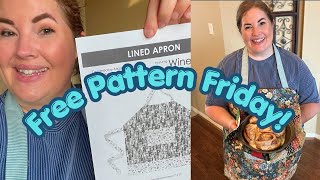 Let’s Make a Fully Lined Apron! Free Pattern!