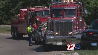 I-95 Ramp Reopens After Dump Truck Rollover In Mansfield