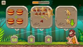 CAVEMAN 2 - Math Adventures : 1 + 1 = 2