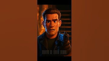 Terminator Reimagined | Pixar-Style Animation #aianimation #fyp #shortvideo #shorts #terminator